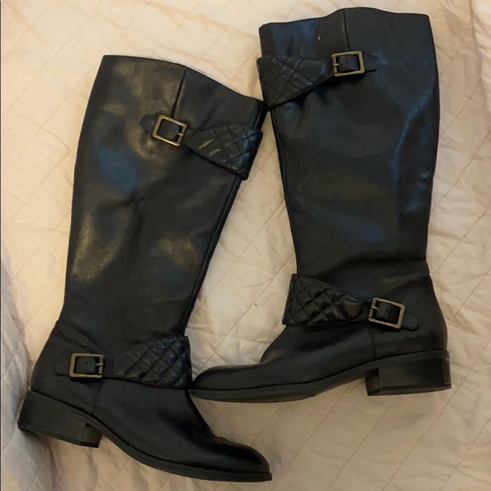 Lauren Ralph Lauren Leather Riding Boots